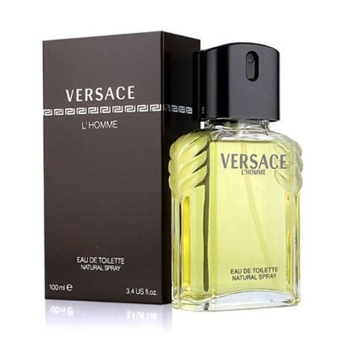 versace l homme eau de toilette 100 ml man|versace pour homme longevity.